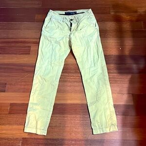 American eagle khakis 29 waist 32 length